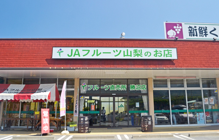JAフルーツ山梨 フルーツ直売所 勝沼店 — ぶどう