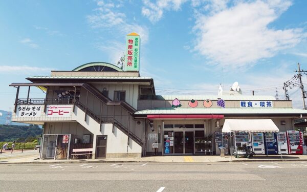Michi No Eki Ki No Kawa Manyou No Sato — 일본 포도 따기 스팟